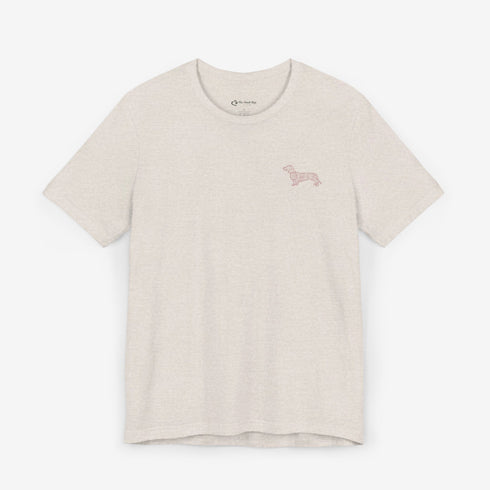 Dachshund T- Shirt - Dachshund Shirt for Women - Dachshund Mandala Tee